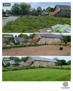 Photo de galerie - Engazonnement professionnel 