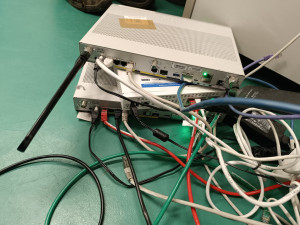 Photo de galerie - Installation d'une baie informatique 