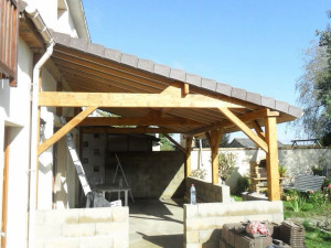 Photo de galerie - Création d un appentis 