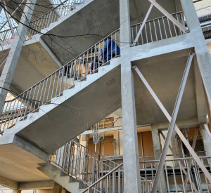 Photo de galerie - Pose garde de cœur