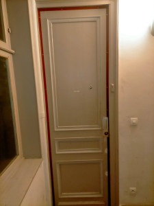 Photo de galerie - Installation de cornière anti effraction