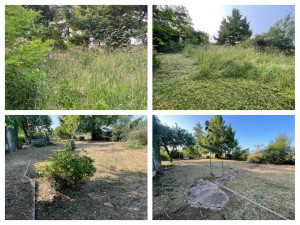 Photo de galerie - Remise en état d’un jardin. Avant/après 