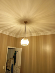 Photo de galerie - Installation de plafonnier 