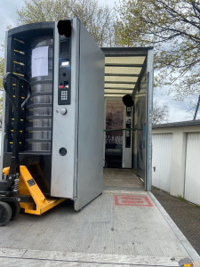 Photo de galerie - Débarras de ferraille pour une entreprise de distributeur automatique sur Metz 
