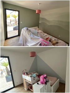 Photo de galerie - Peinture - Tapisserie