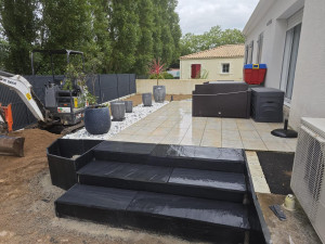 Photo de galerie - Création d'un escalier 