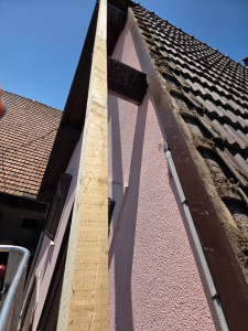 Photo de galerie - Changement de chevrons de rive 