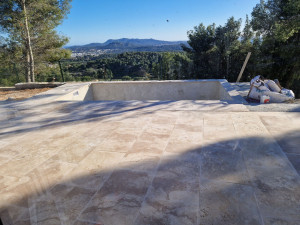 Photo de galerie - Terrasse aménagement extérieur et réalisation de piscine 