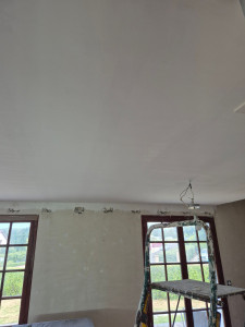 Photo de galerie - Plafond  enduit 