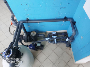 Photo de galerie - Pose d'un surpresseur 