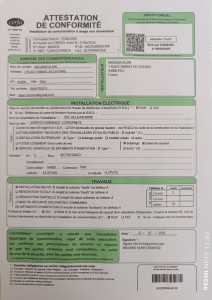 Photo de galerie - Attestation de MISE EN CONFORMITÉ ÉLECTRIQUE CONSUEL d'une COPROPRIÉTÉ suite à travaux électriques LOCAL TECHNIQUE 