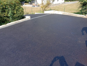 Photo de galerie - Terrassement et enrobée