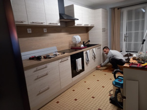 Photo de galerie - Pose de cuisine 