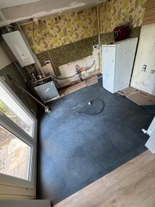 Photo de galerie - Pose de parquet - Revêtement de sol