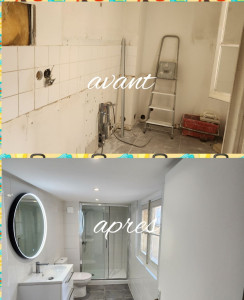 Photo de galerie - Rénovation salle de bain 