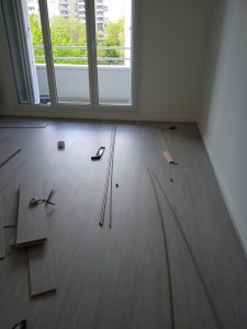 Photo de galerie - Pose de parquet - Revêtement de sol
