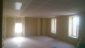 Photo de galerie - Plafond et murs 