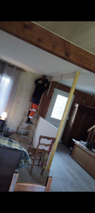 Photo de galerie - Cloison placo de plâtre en cours pour pose verrière