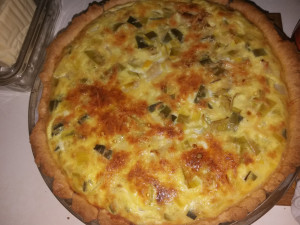 Photo de galerie - Une quiche 