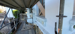 Photo de galerie - Peinture antihumidité chantier monsieur pierre François Pinault (dinard)