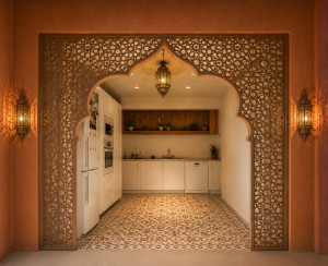 Photo de galerie - Conception et pose d'une Arche Marocaine 