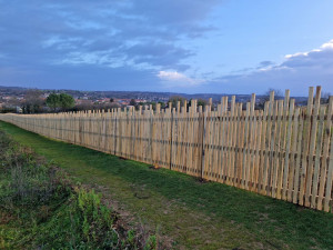 Photo de galerie - Réalisation de cette clôture 