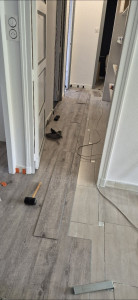 Photo de galerie - Pose de parquet - Revêtement de sol