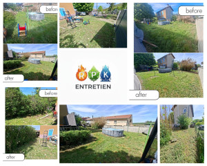 Photo de galerie - Tonte de pelouse, taille de haie et roseaux 