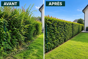 Photo de galerie - Taille de haies et d'arbustes