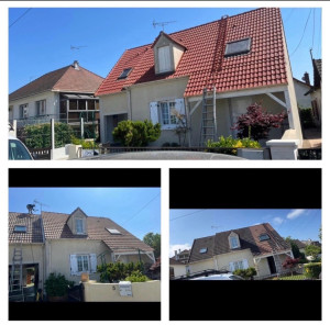 Photo de galerie - Nettoyage et application d’une peinture acrylique