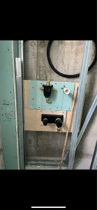 Photo de galerie - Pose de corps encastré 