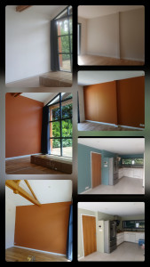 Photo de galerie - Remise en peinture. 