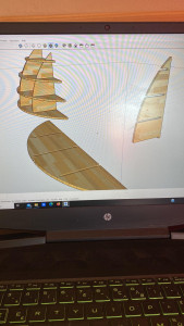 Photo de galerie - Plan 3d étagere