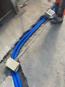 Photo de galerie - Installation de tuyaux 