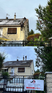 Photo de galerie - Raccourcissement d’une toiture et pose de rive 