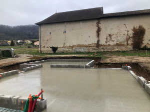 Photo de galerie - Dallage de 250m2 