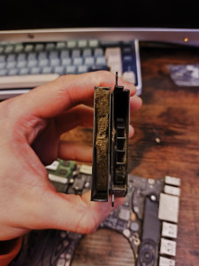 Photo de galerie - Réparation d'un pc portable en surchauffe