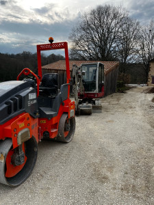 Photo de galerie - Création accès et parking