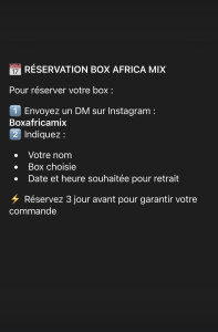 Photo de galerie - Commande box repas 