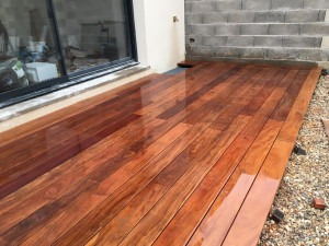 Photo de galerie - TERRASSE BOIS EXOTIQUE