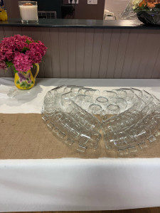 Photo de galerie - Voici une petite décoration que j’ai pu faire pour la café en fin de soirée je n’ai malheureusement pas plus de photos de l’événement 