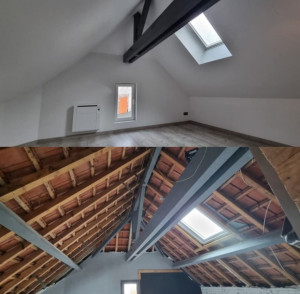 Photo de galerie - Maison aménagement complet compris isolation électricité, plomberie, sols et Peinture 