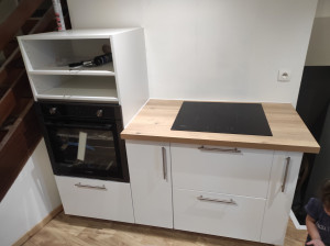 Photo de galerie - Pose de cuisine 