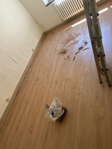 Photo de galerie - Pose de parquet - Revêtement de sol