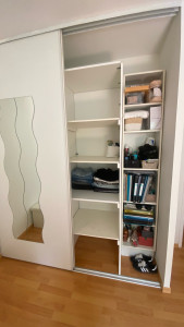 Photo de galerie - Réalisation d’un dressing encastré 1