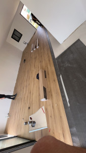 Photo de galerie - Pose de parquet dans une villa