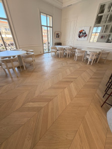 Photo de galerie - Pose de parquet - Revêtement de sol