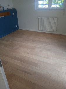 Photo de galerie - Pose de parquet collé 