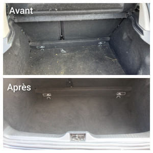 Photo de galerie - Nettoyage d'une Clio