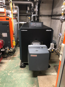 Photo de galerie - Remplacement de chaudière par une chaudière atlantice et bruleur weishaupt